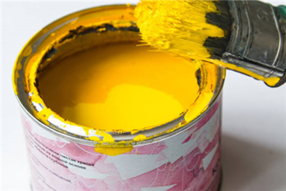 What resin is used for ink